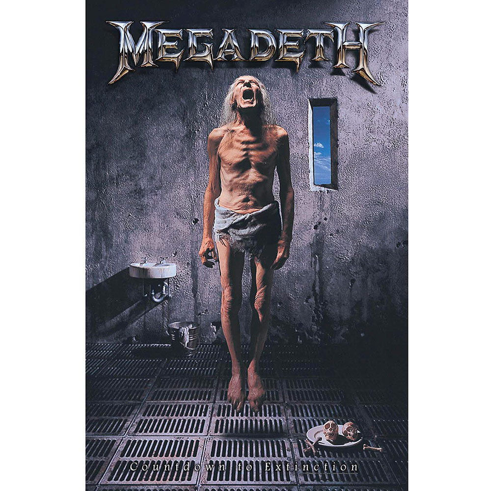 Megadeth "Countdown To Extinction" Flag