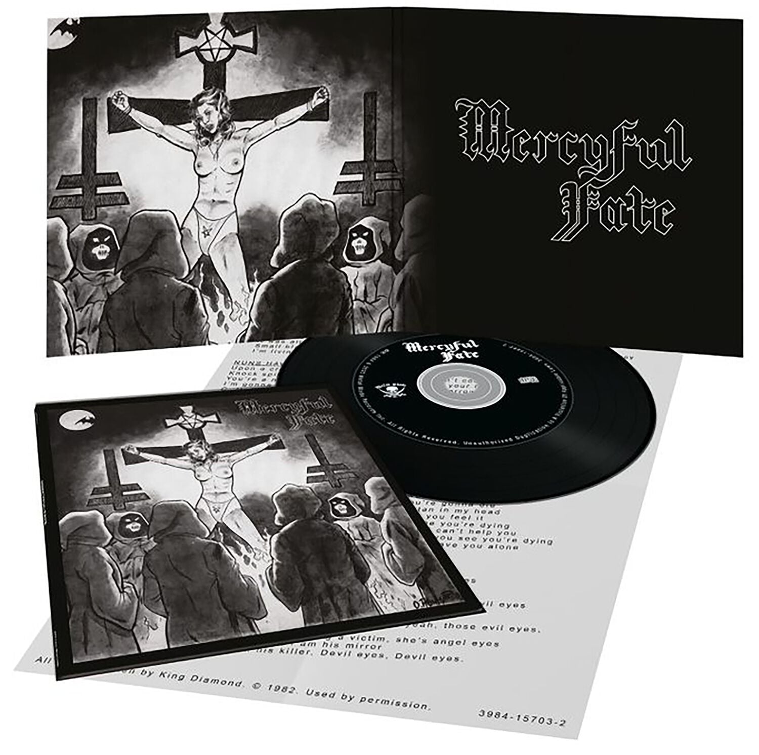 Mercyful Fate "Mercyful Fate EP" Vinyl Replica Hardcover Digi CD