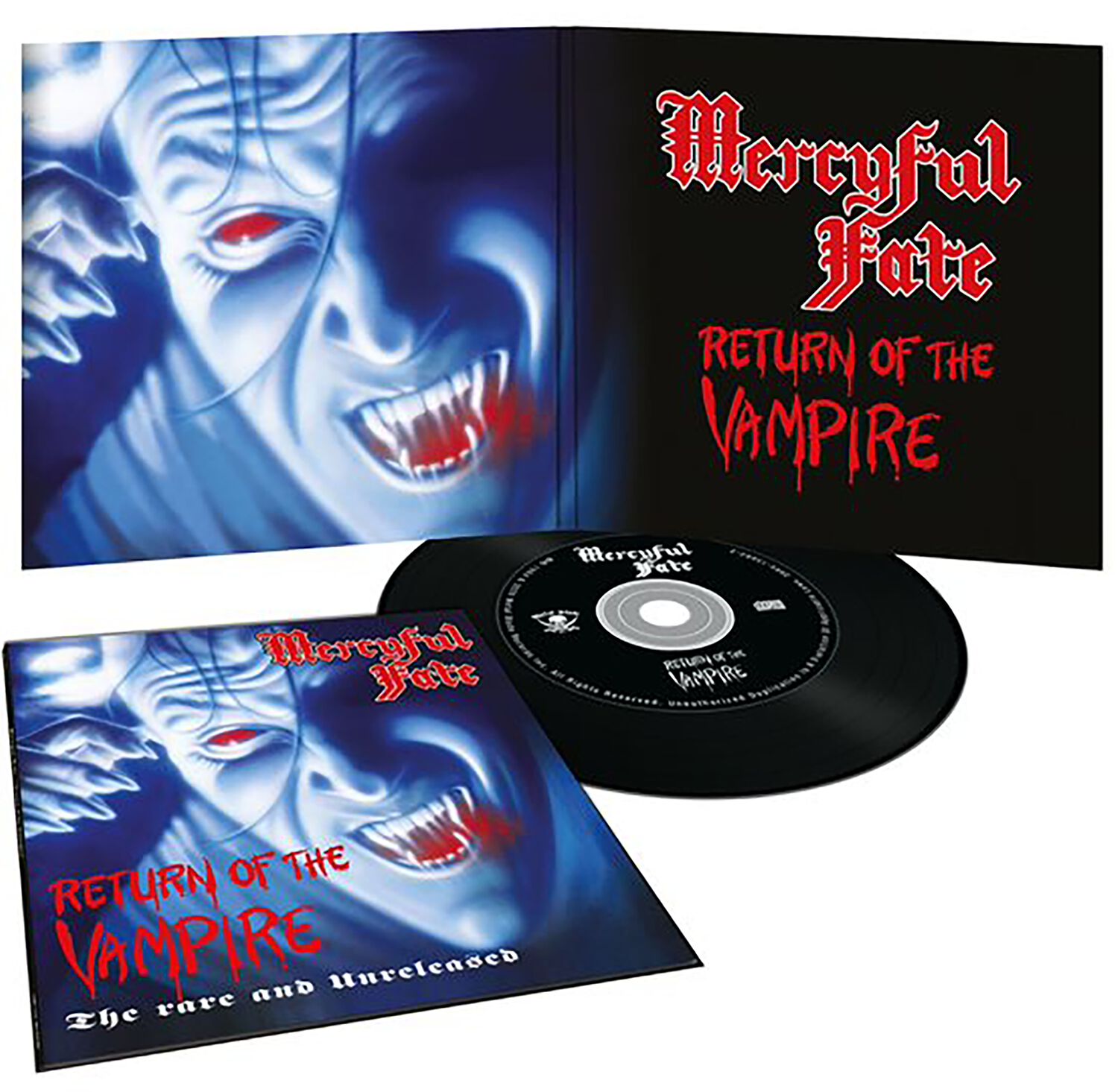 Mercyful Fate "Return Of The Vampire" Vinyl Replica Hardcover Digi CD