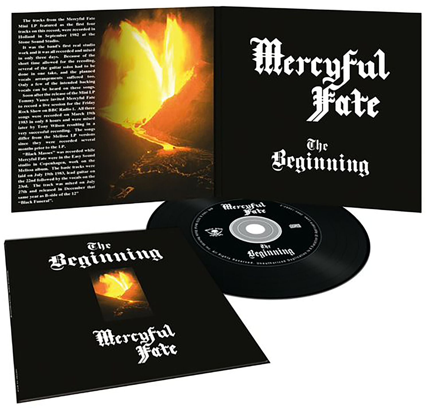 Mercyful Fate "The Beginning" Vinyl Replica Hardcover Digi CD