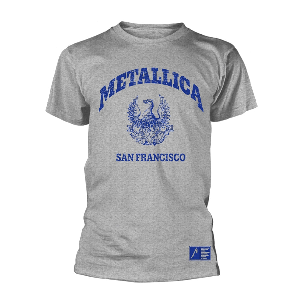 Metallica "College Crest" T shirt