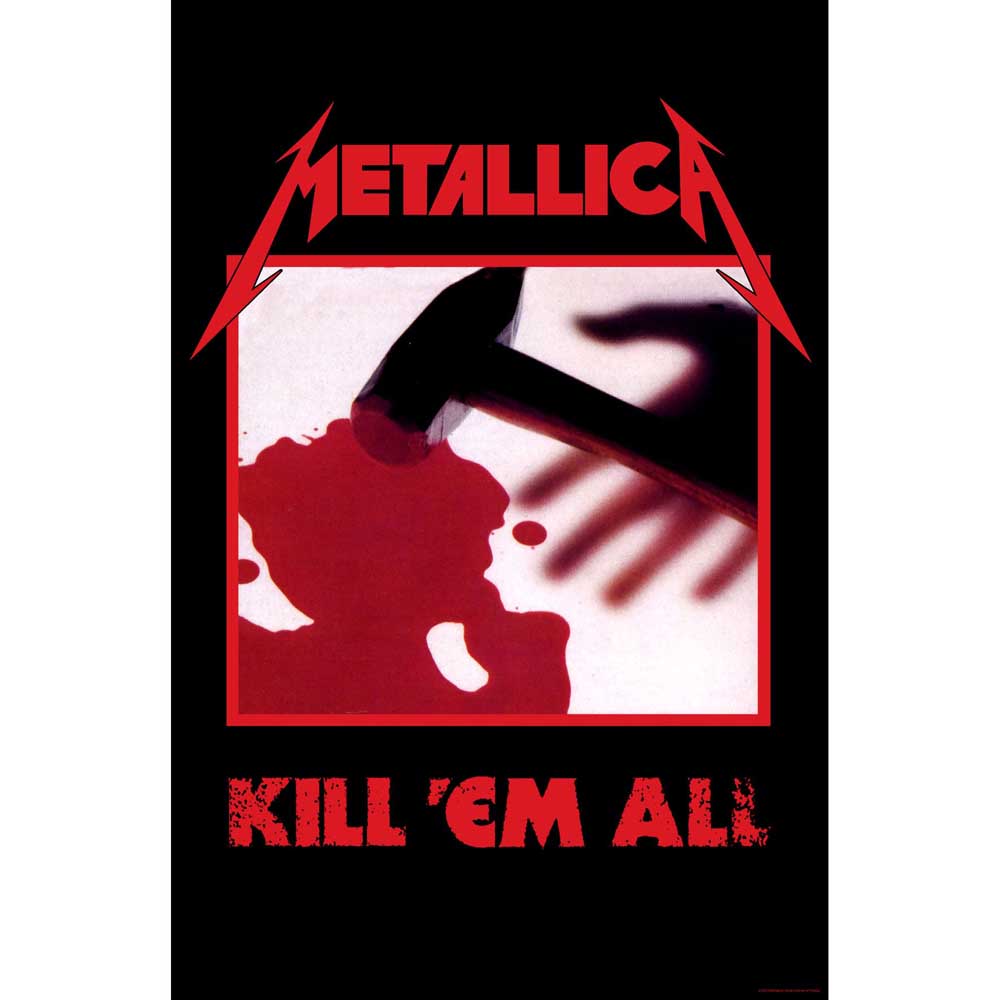 Metallica "Kill 'Em All" Flag