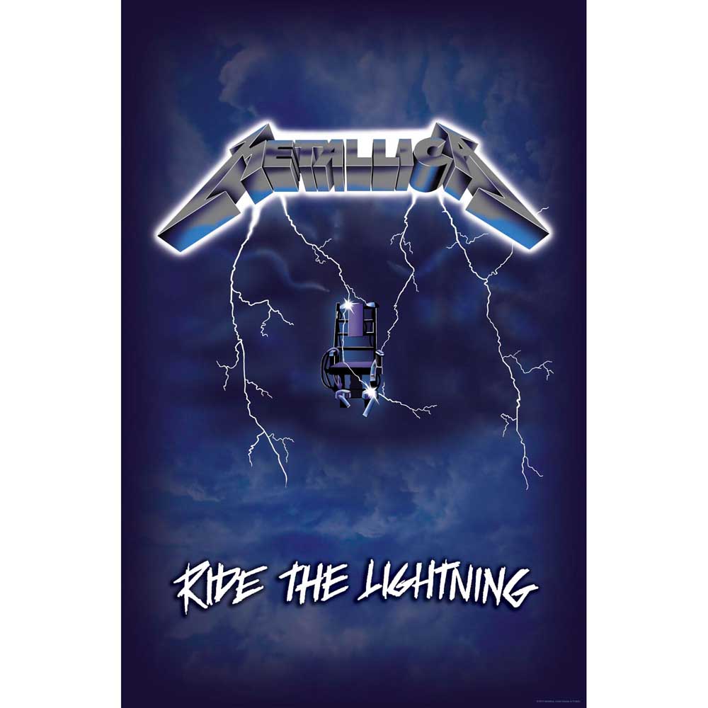 Metallica "Ride The Lightning" Flag