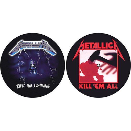 Metallica "Kill 'Em All / Ride The Lightning" Slipmat Set