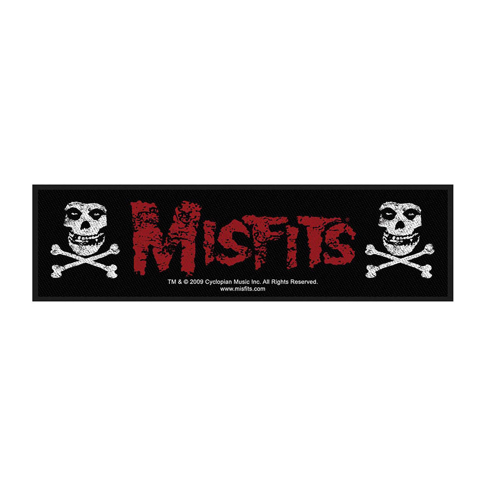 Misfits "Cross Bones" Super Strip Patch
