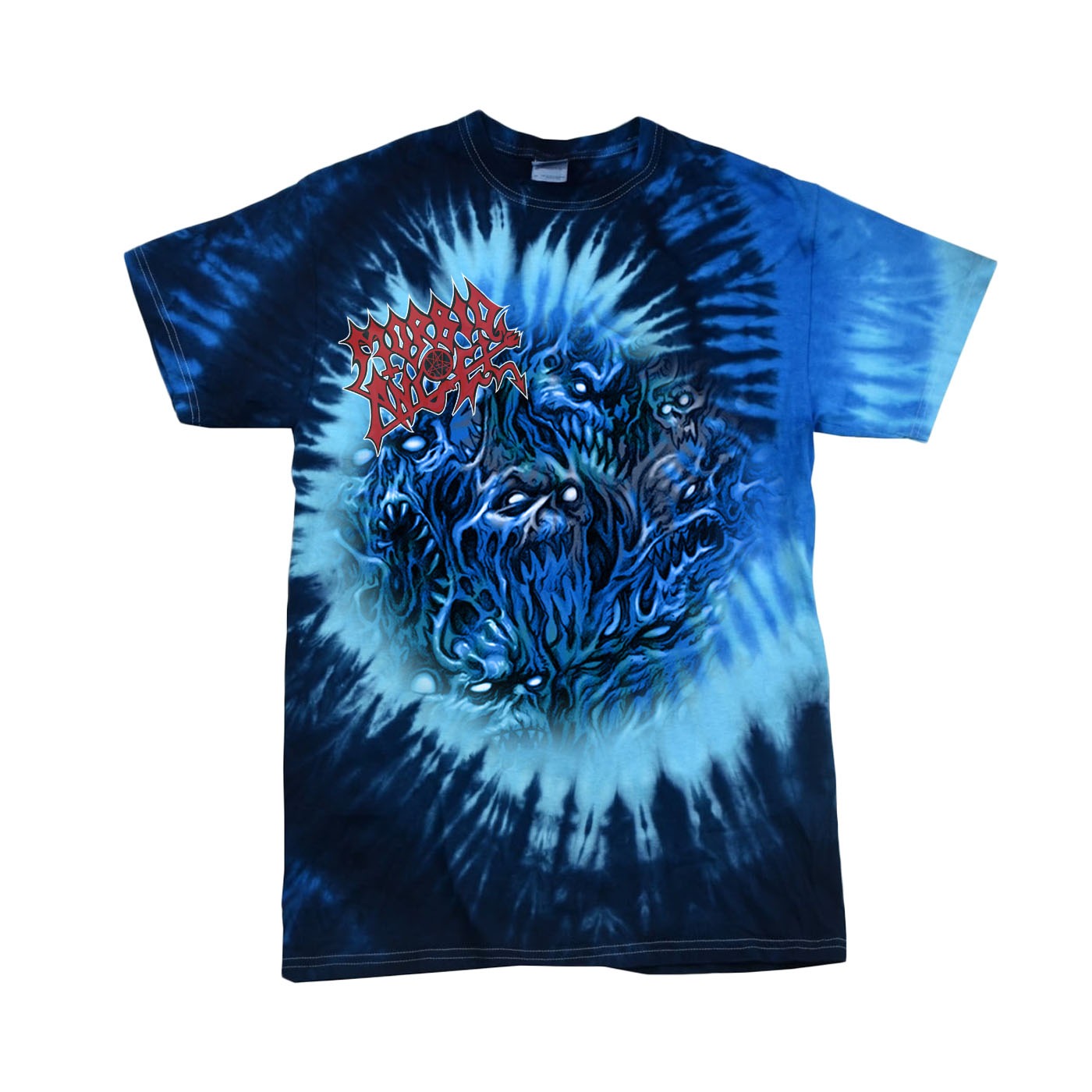 Morbid Angel "Altars Of Madness" Blue Tie Dye T shirt