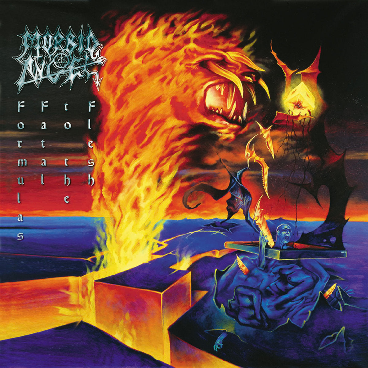 Morbid Angel "Formulas Fatal To The Flesh" FDR Gatefold 2x12" Yellow Vinyl (Ltd to 300 Copies)