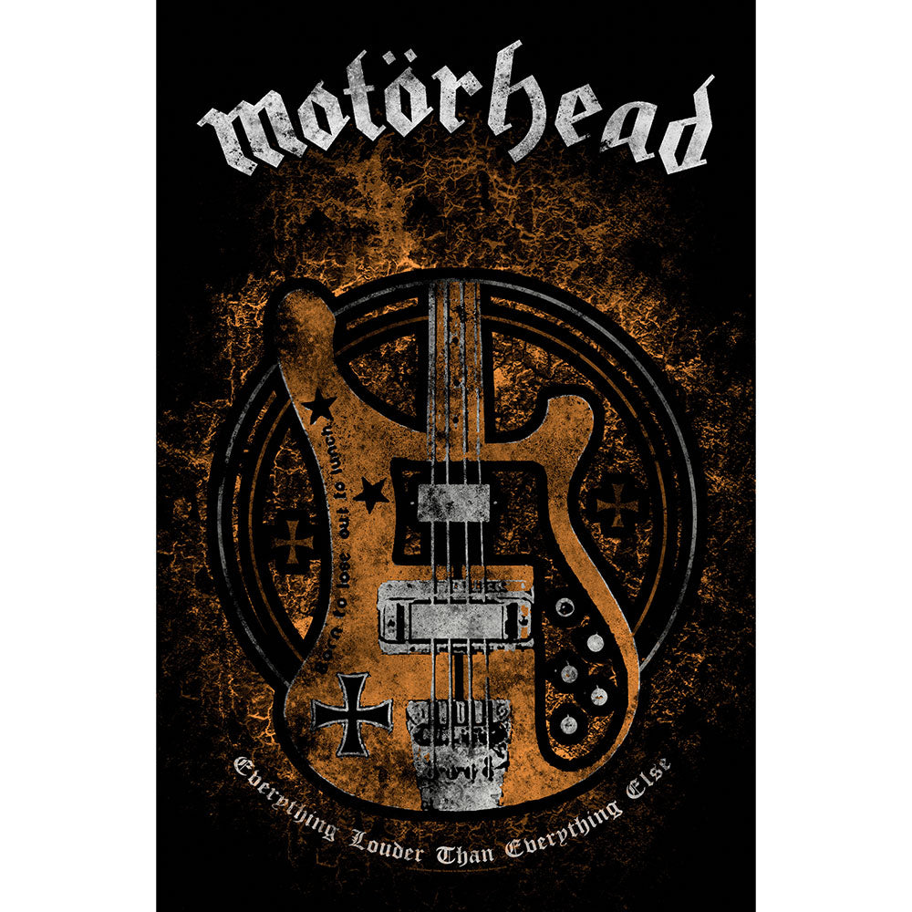 Motorhead "Lemmy's Bass" Flag