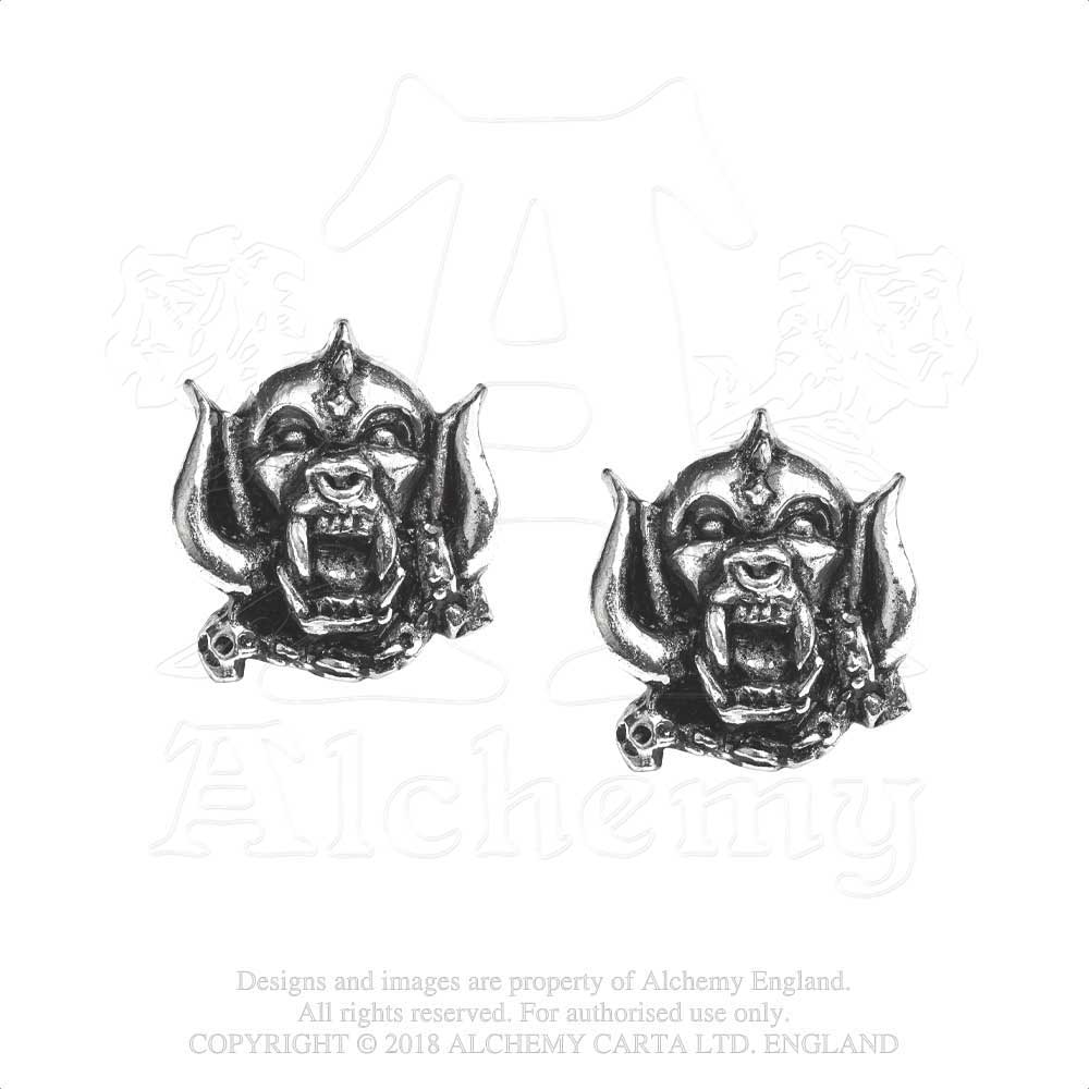 Motorhead "War Pig" Stud Earrings