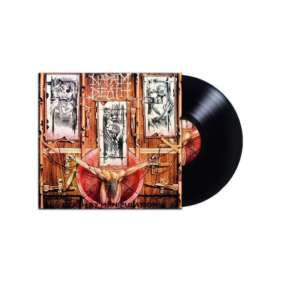 Napalm Death "Death By Manipulation" Black Vinyl