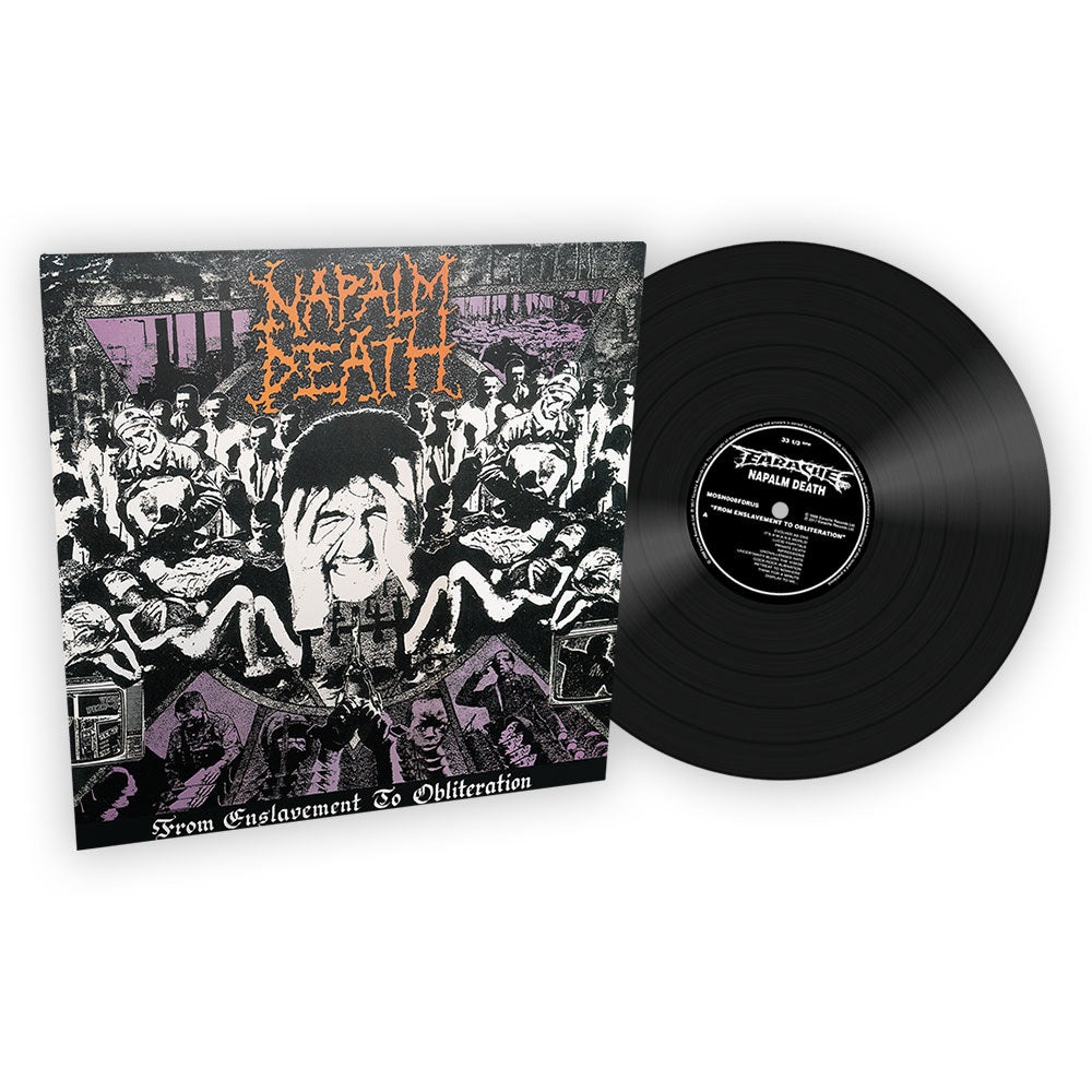 Napalm Death "From Enslavement To Obliteration" FDR Vinyl