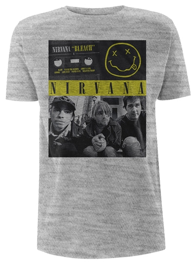 Nirvana "Bleach Tape Photo" T shirt