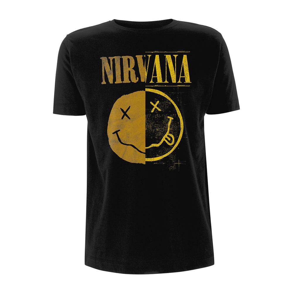 Nirvana "Spliced Smiley" T shirt