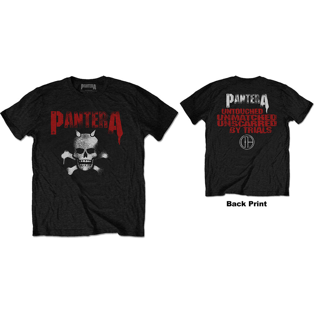Pantera "Horned Skull Stencil" T shirt