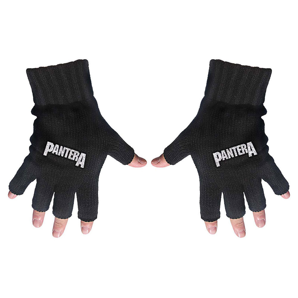 Pantera "Logo" Fingerless Gloves