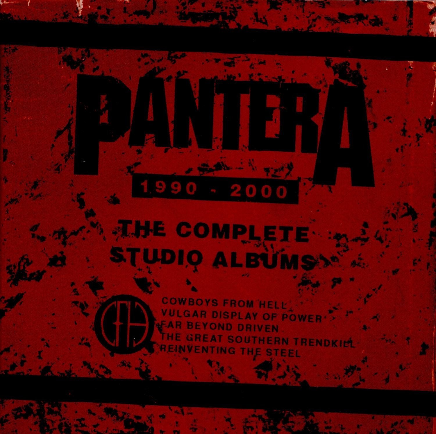 Pantera "The Complete Studio Albums 1990-2000" 5 CD Box Set