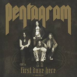 Pentagram "First Daze Here" Green / Gold Splatter Vinyl