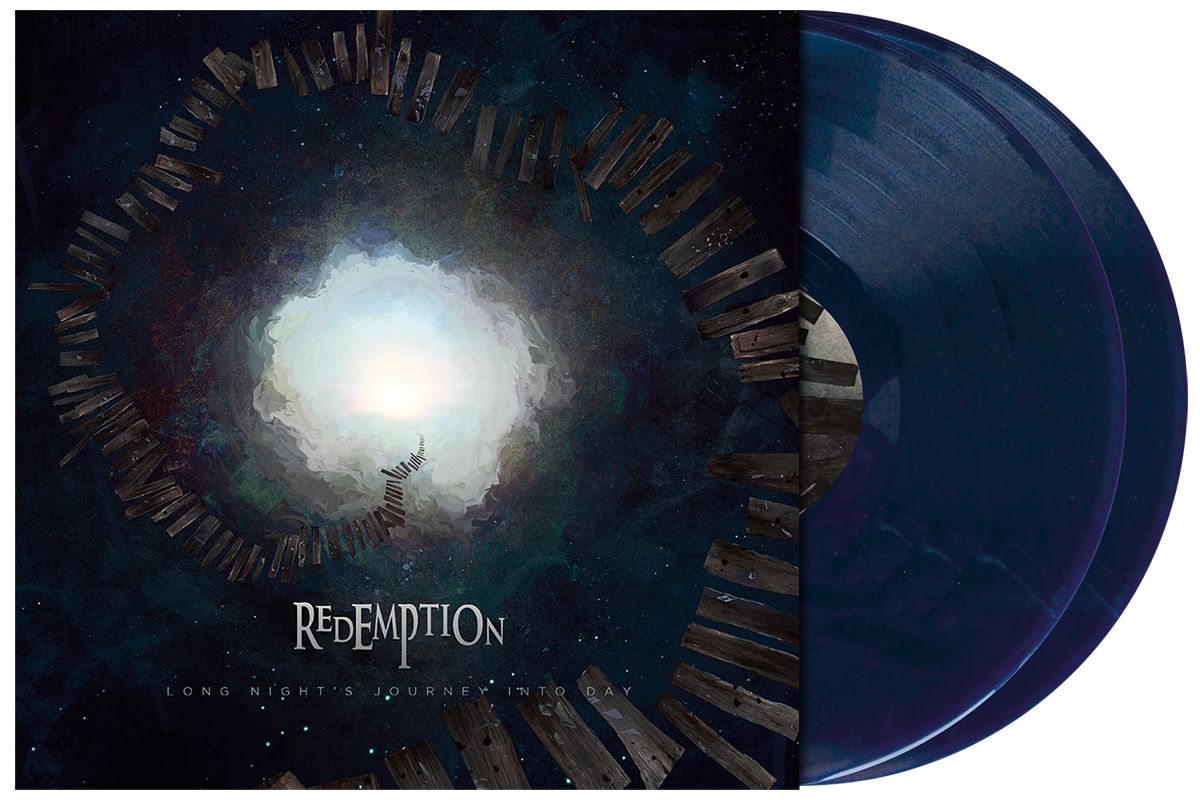 Redemption "Long Night's Journey Into Day" 2x12" Navy Blue / Red Marbled Vinyl