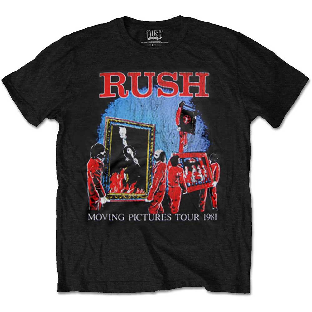 Rush "Moving Pictures Tour" T shirt