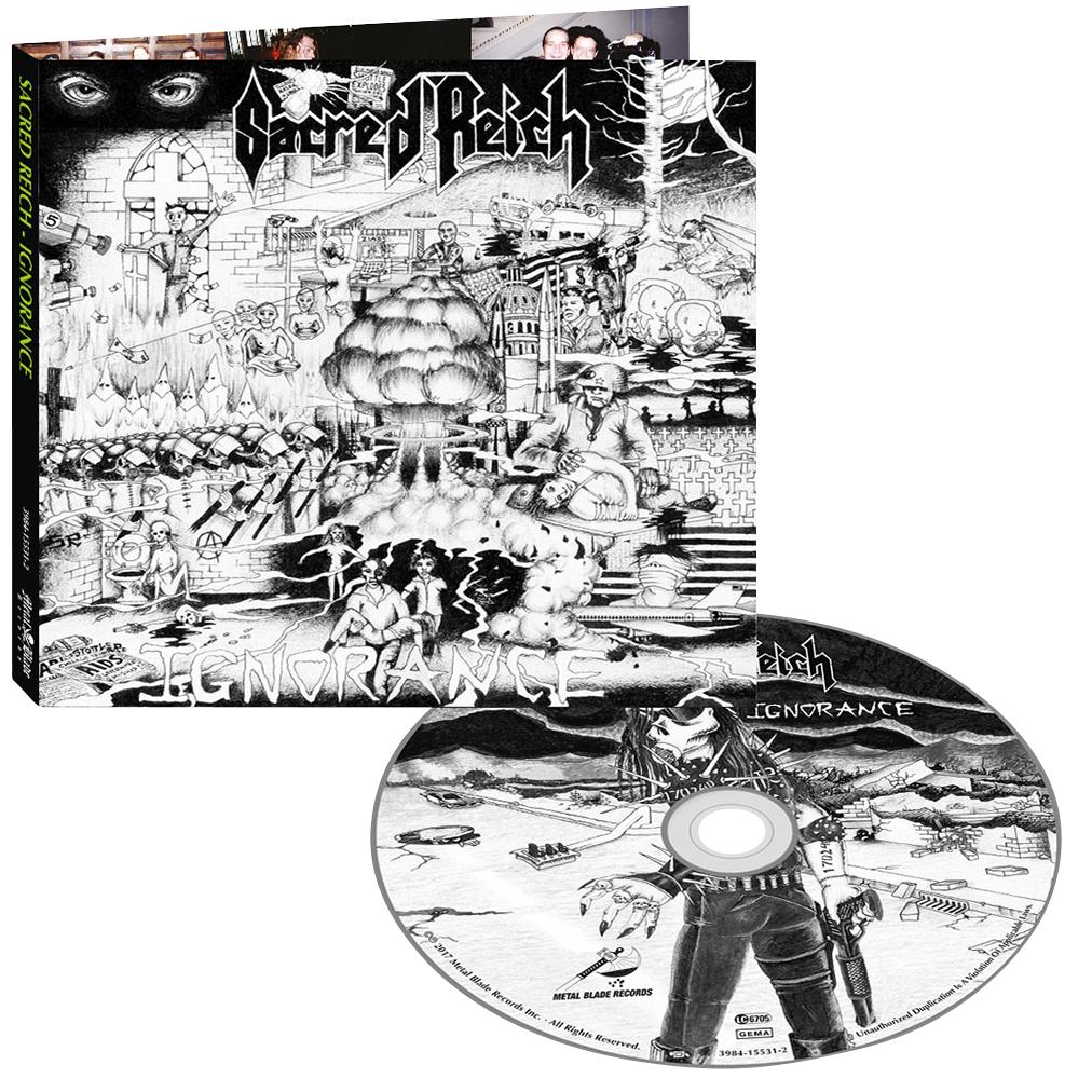 Sacred Reich "Ignorance" 30th Anniversary Digipak (inc. Bonus Tracks)