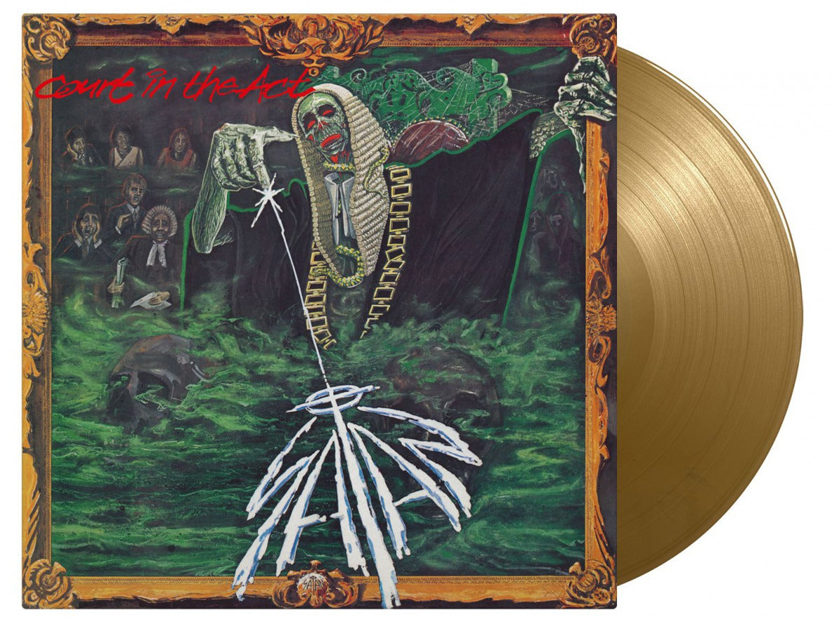 Satan "Court In The Act" Individually Numbered 180g Gold Vinyl