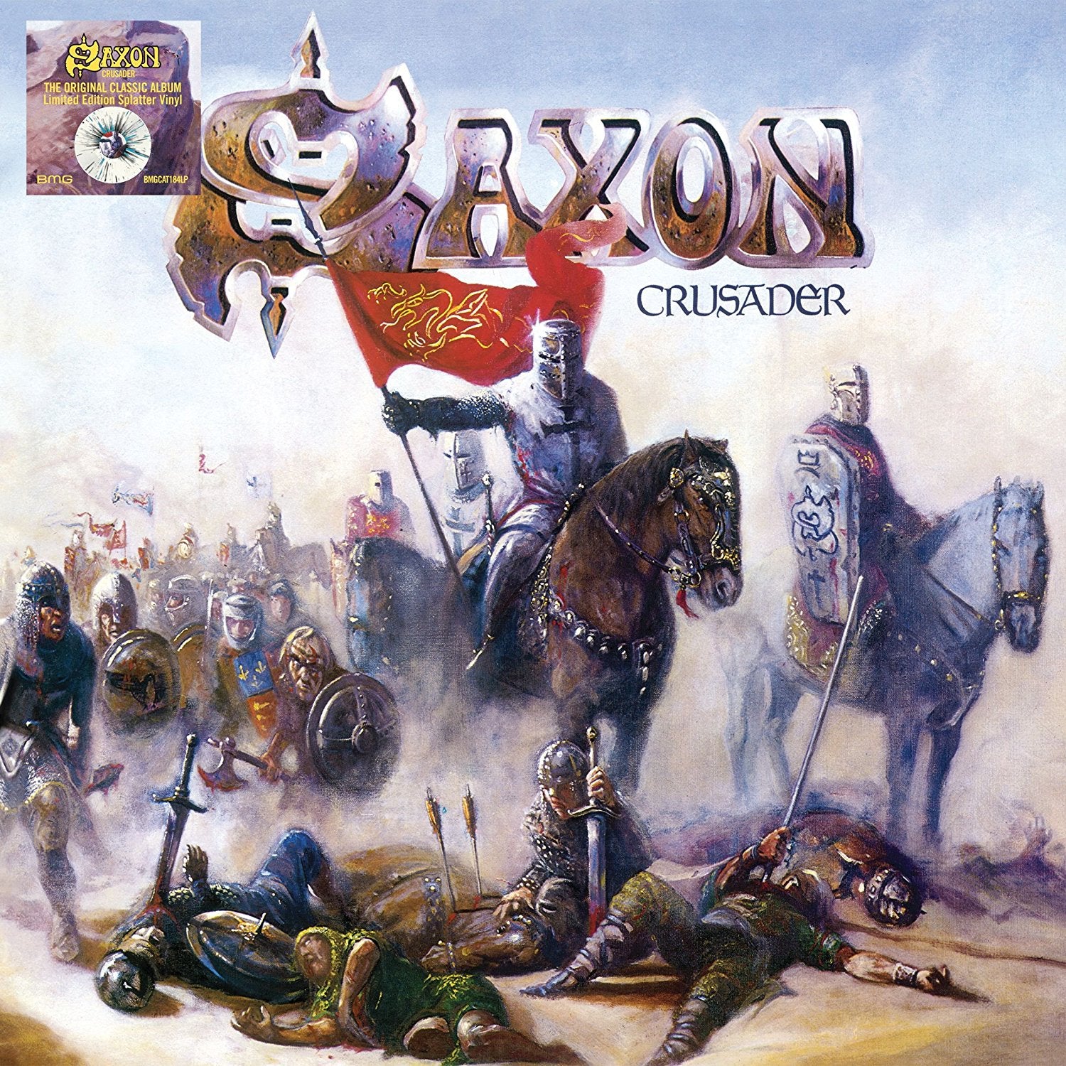 Saxon "Crusader" 24 Page Mediabook CD