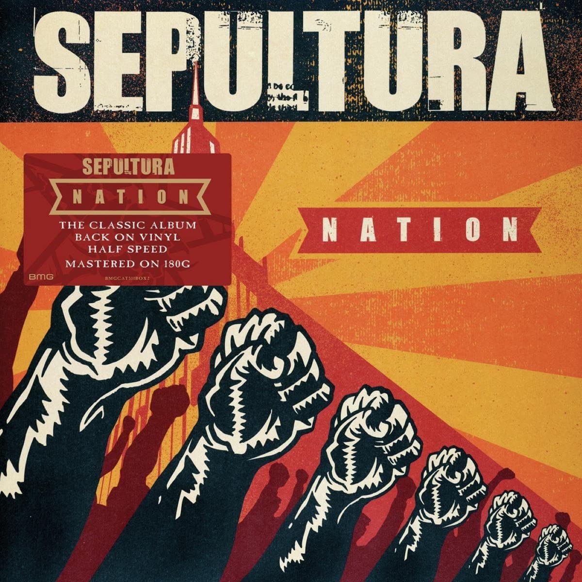 Sepultura "Nation" 2x12" 180g Black Vinyl