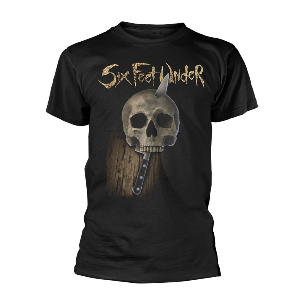 Six Feet Under "Knife Skull" T shirt
