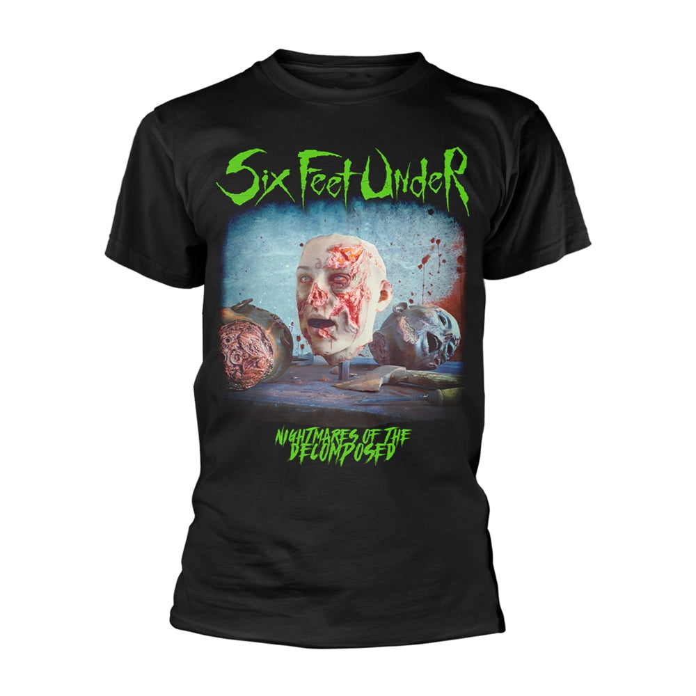 Six Feet Under "Nightmares Of The Decomposed" T shirt