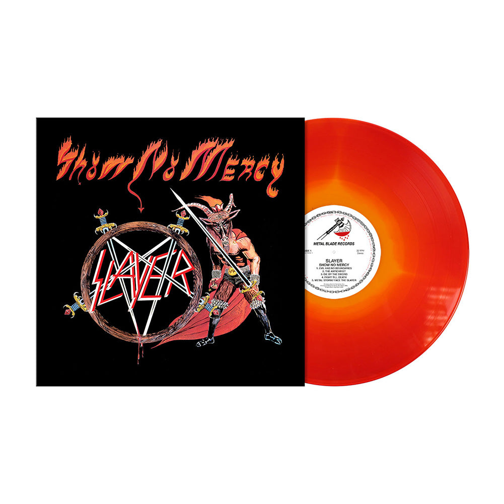 Slayer "Show No Mercy" Orange / Red Melt Vinyl