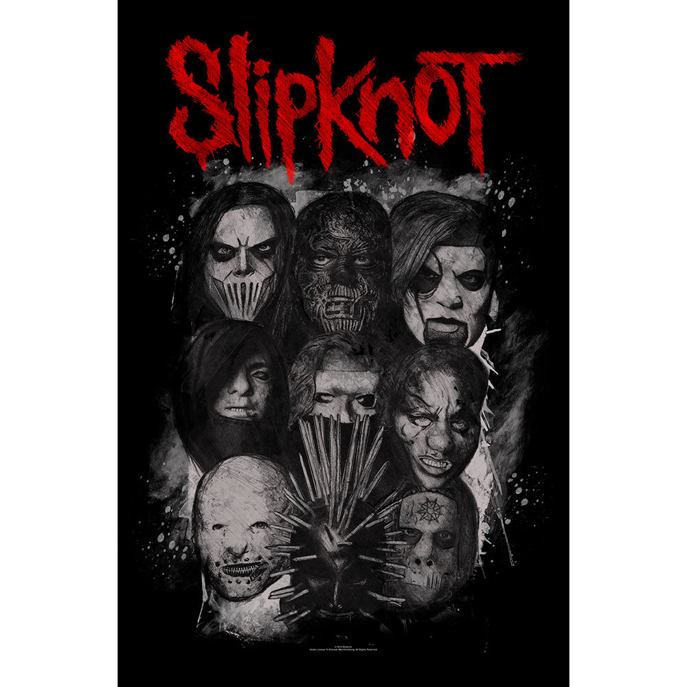 Slipknot "Masks" Flag