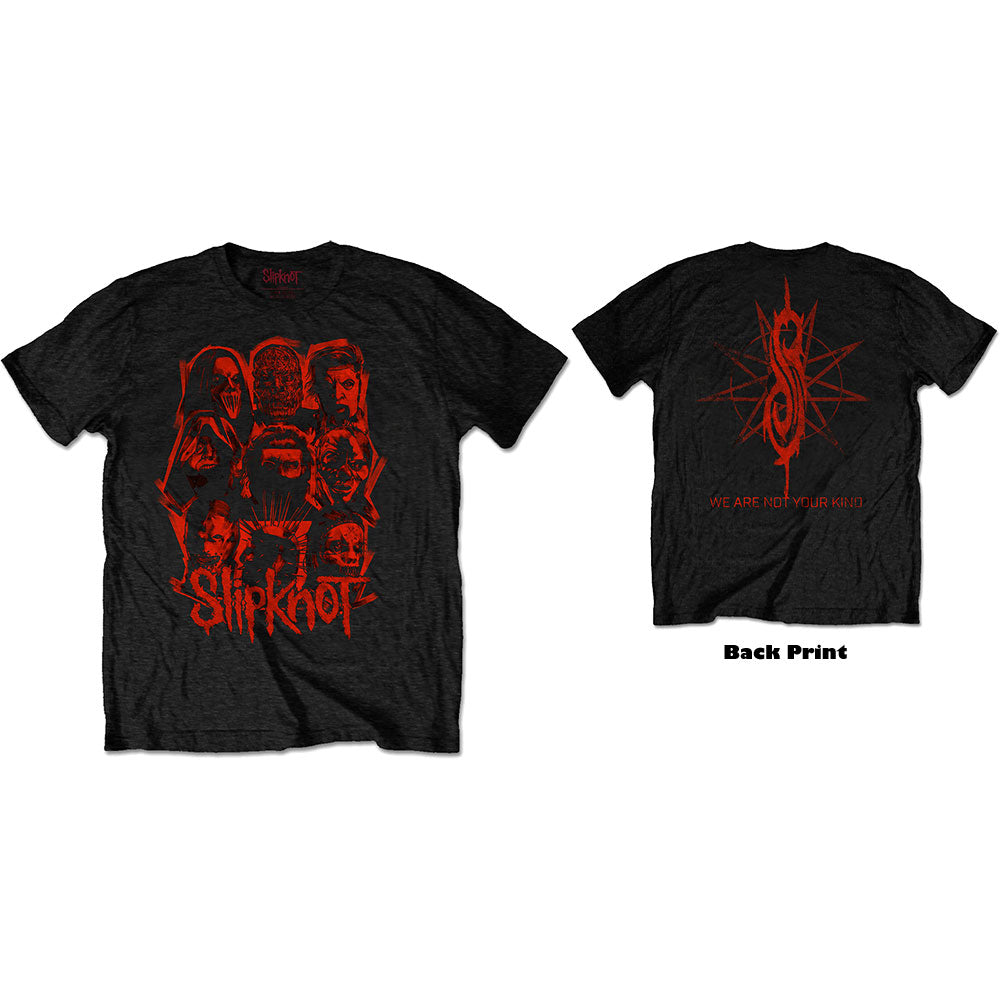 Slipknot "We Are Not Your Kind - Red Print" T shirt