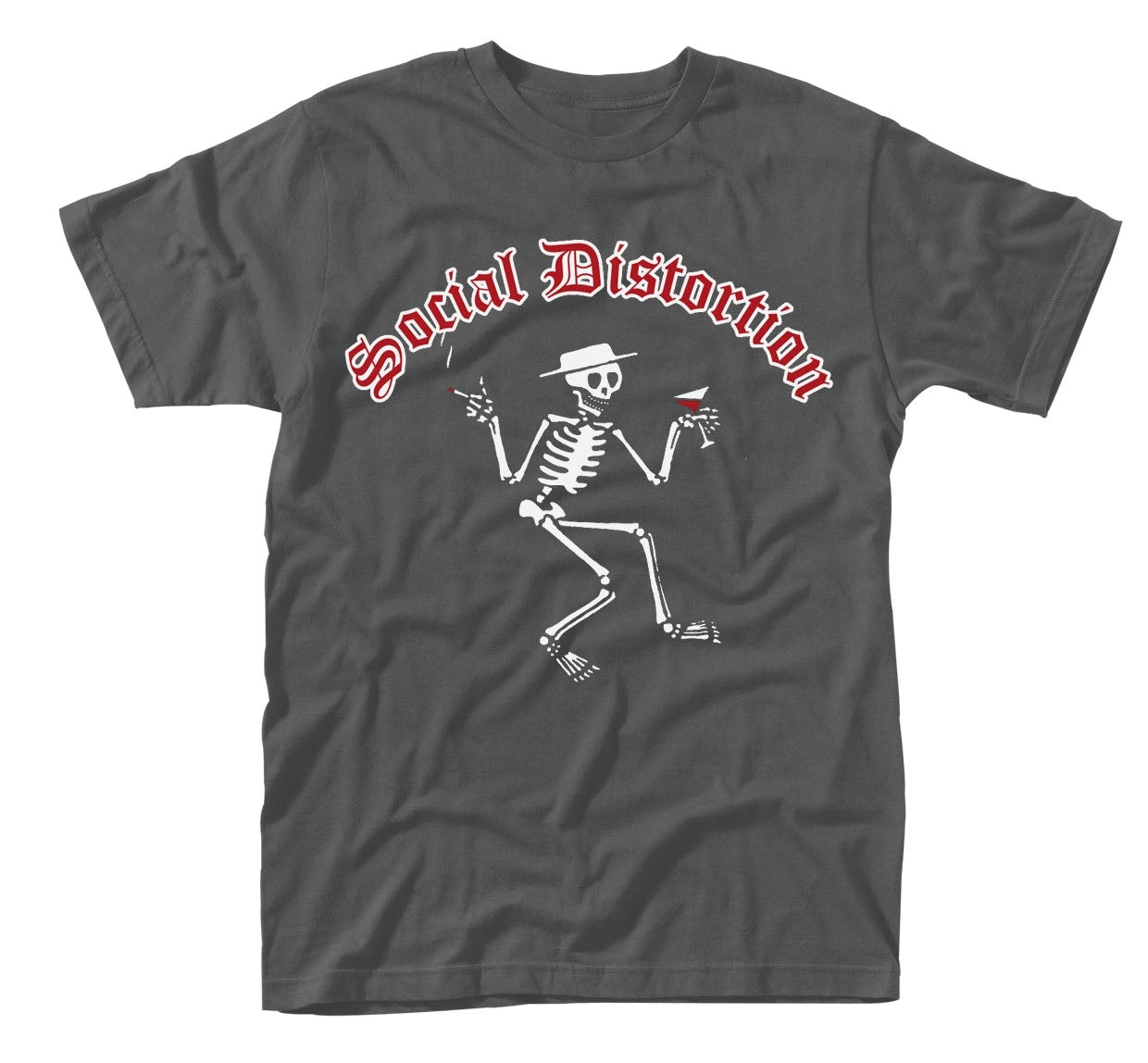 Social Distortion "Skelly Logo" T shirt - Size M