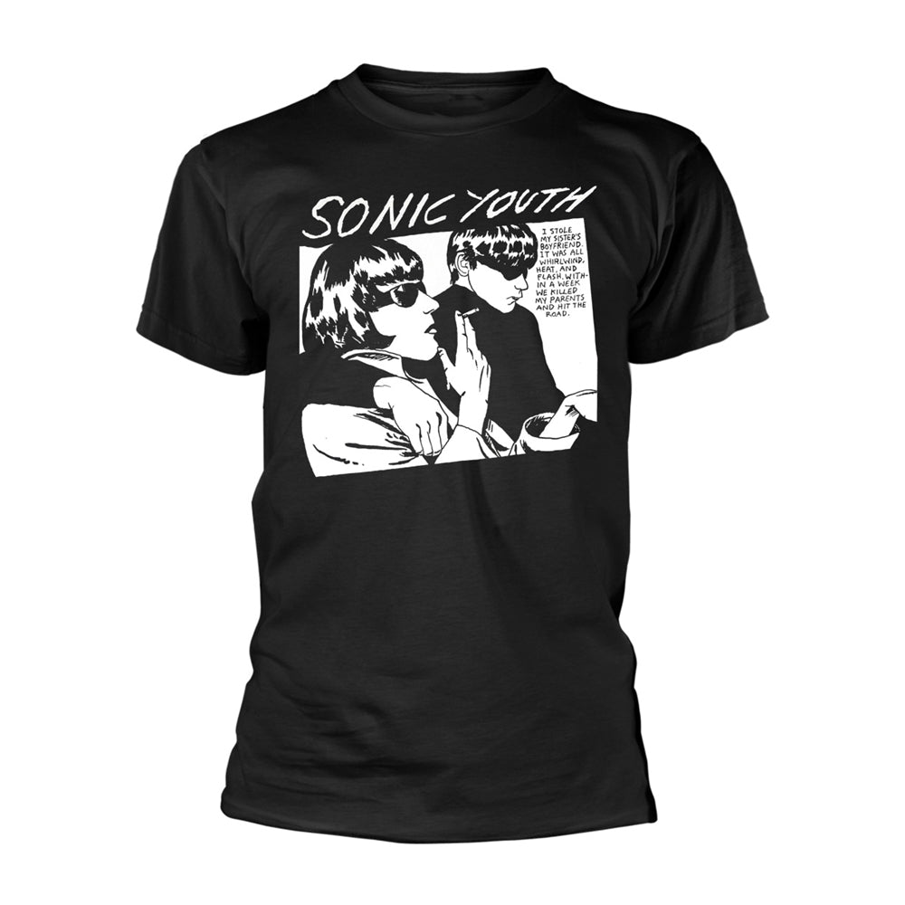 Sonic Youth "Goo" Black T shirt