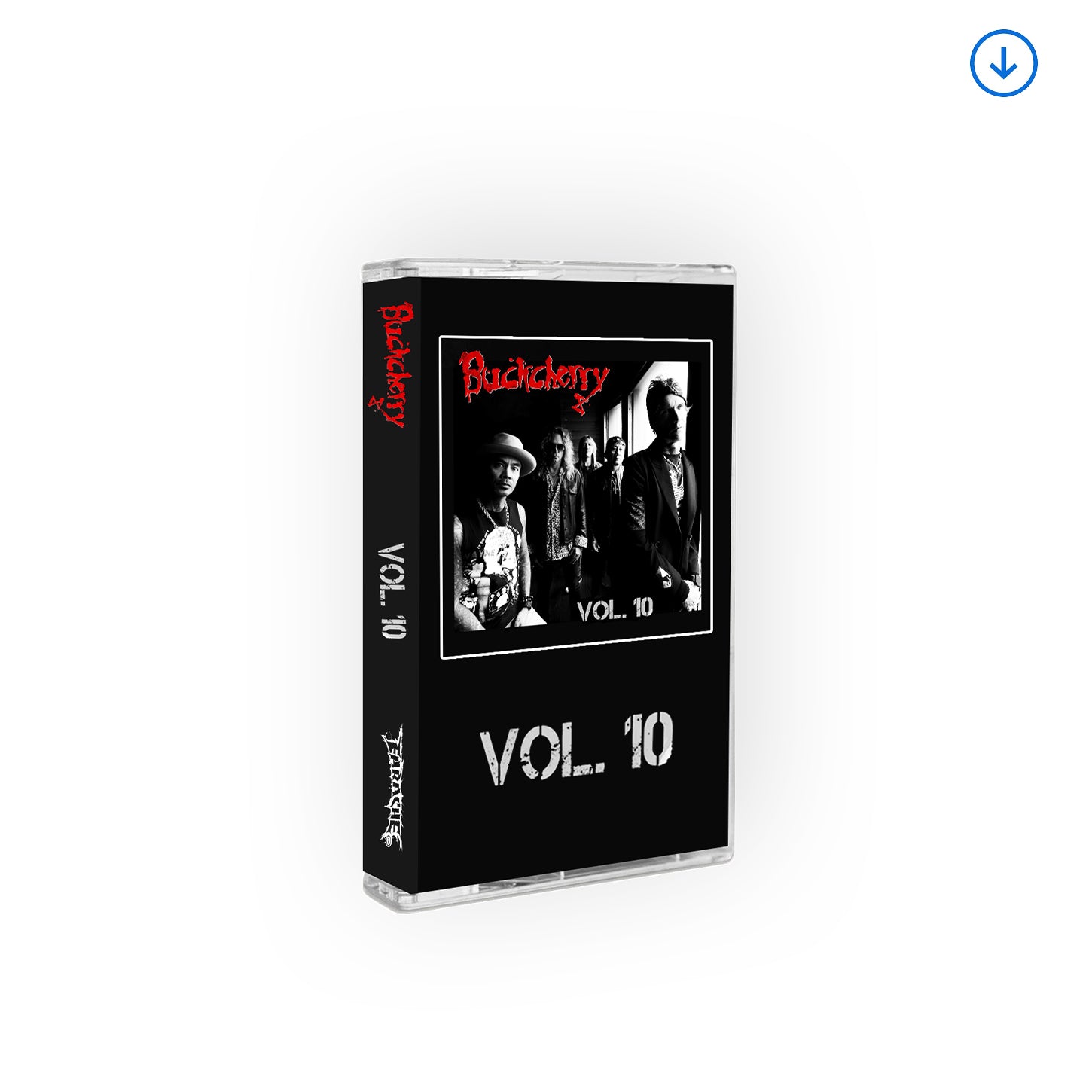 Buckcherry "Vol. 10" Cassette Tape