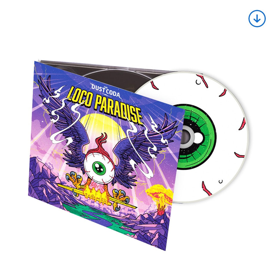 The Dust Coda "Loco Paradise" Digipak CD