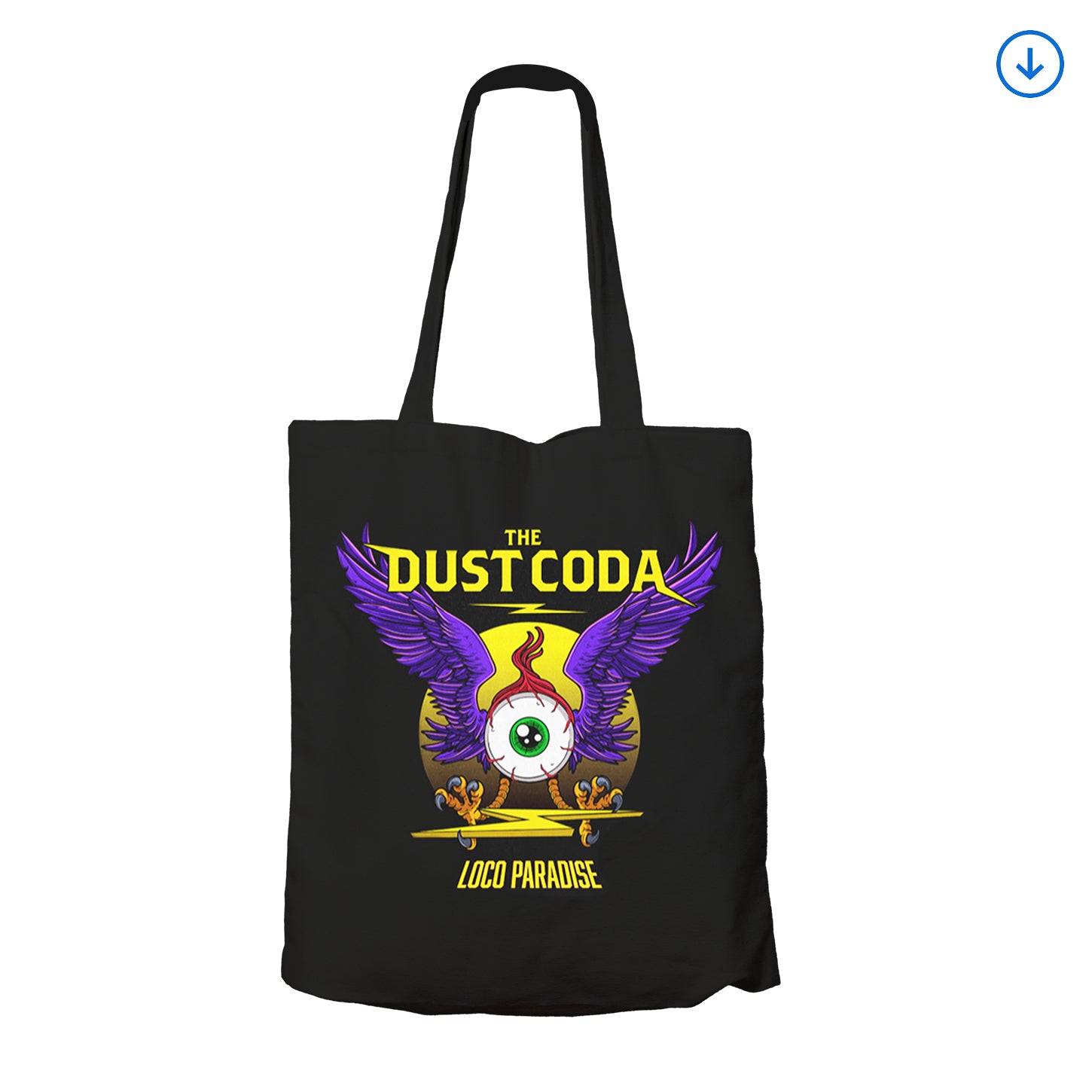 The Dust Coda "Loco Paradise" Tote Bag