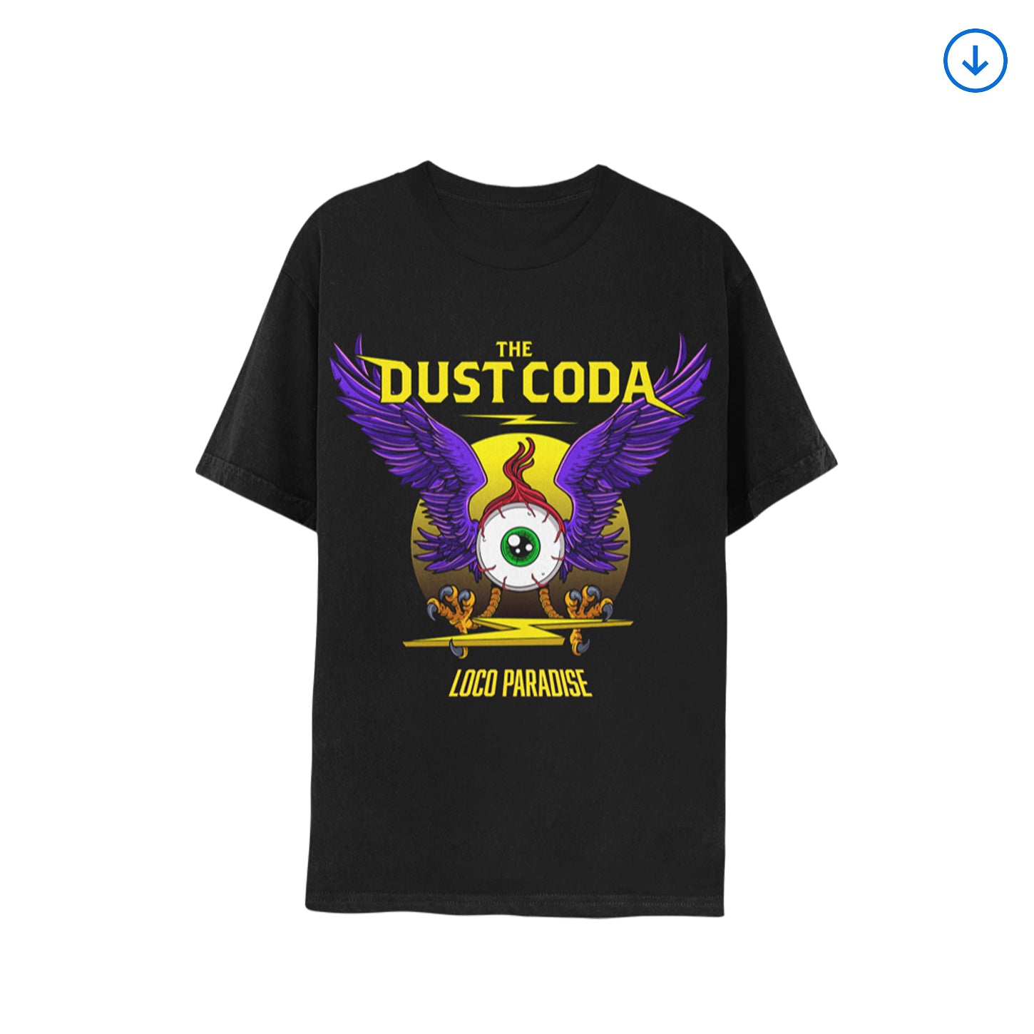 The Dust Coda "Loco Paradise" T shirt