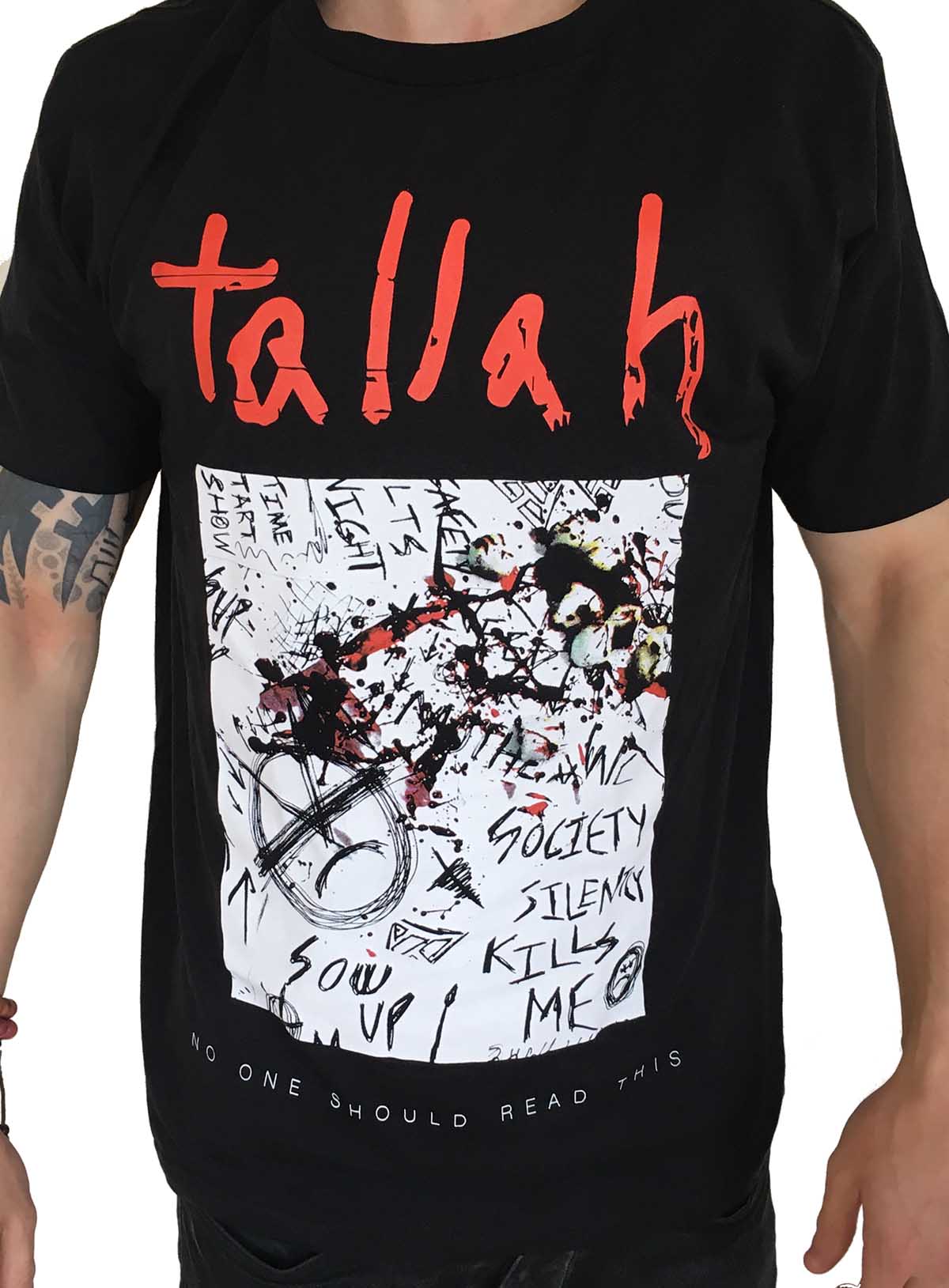 Tallah "No One Should Read This" T shirt