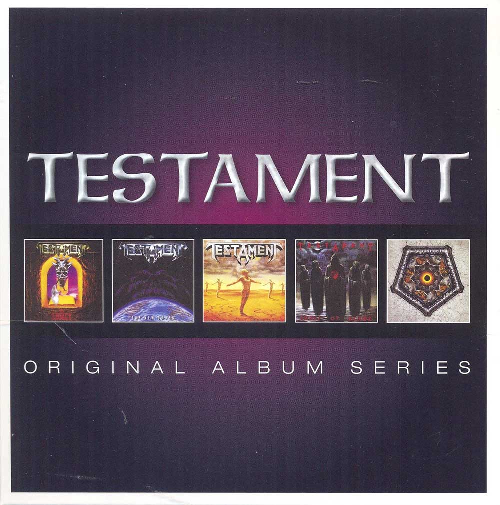 Testament "Original Album Series" 5 CD Box Set