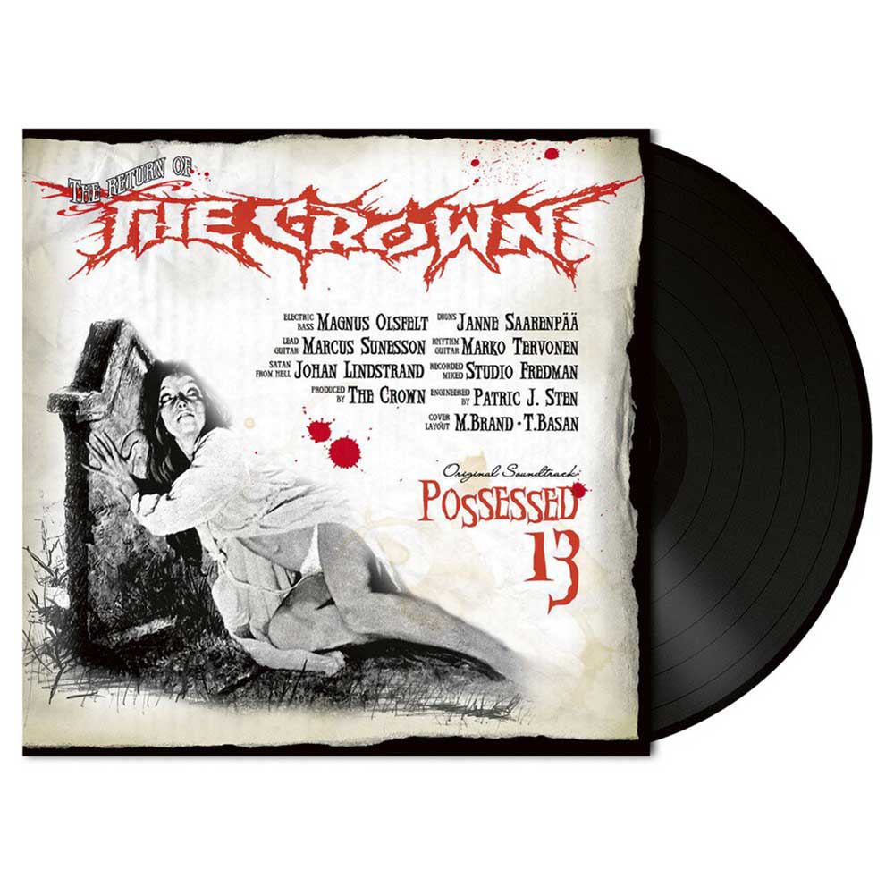 The Crown "Possessed 13" 180g Black Vinyl