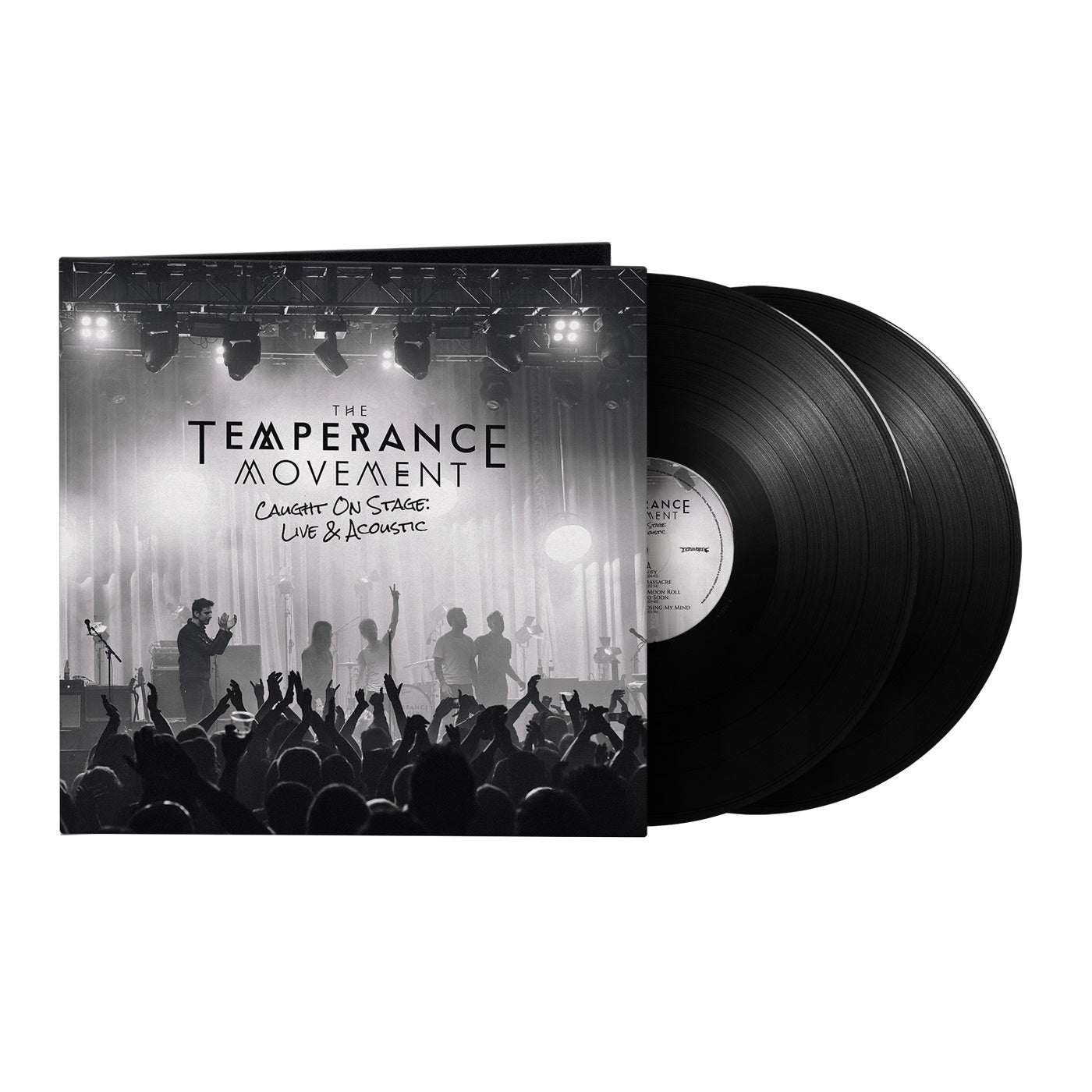 The Temperance Movement "Caught On Stage - Live & Acoustic" Gatefold 2x12" Black Vinyl
