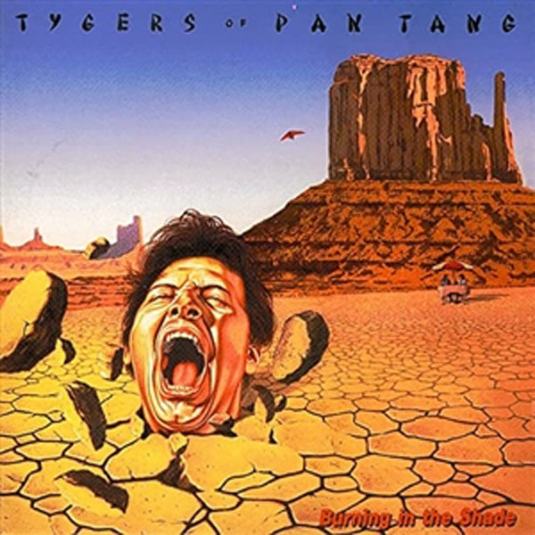 Tygers Of Pan Tang "Burning In The Shade" Crystal Clear Vinyl