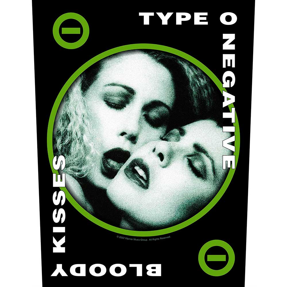Type O Negative "Bloody Kisses" Back Patch