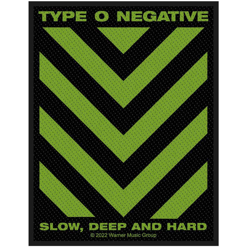 Type O Negative "Slow, Deep & Hard" Patch