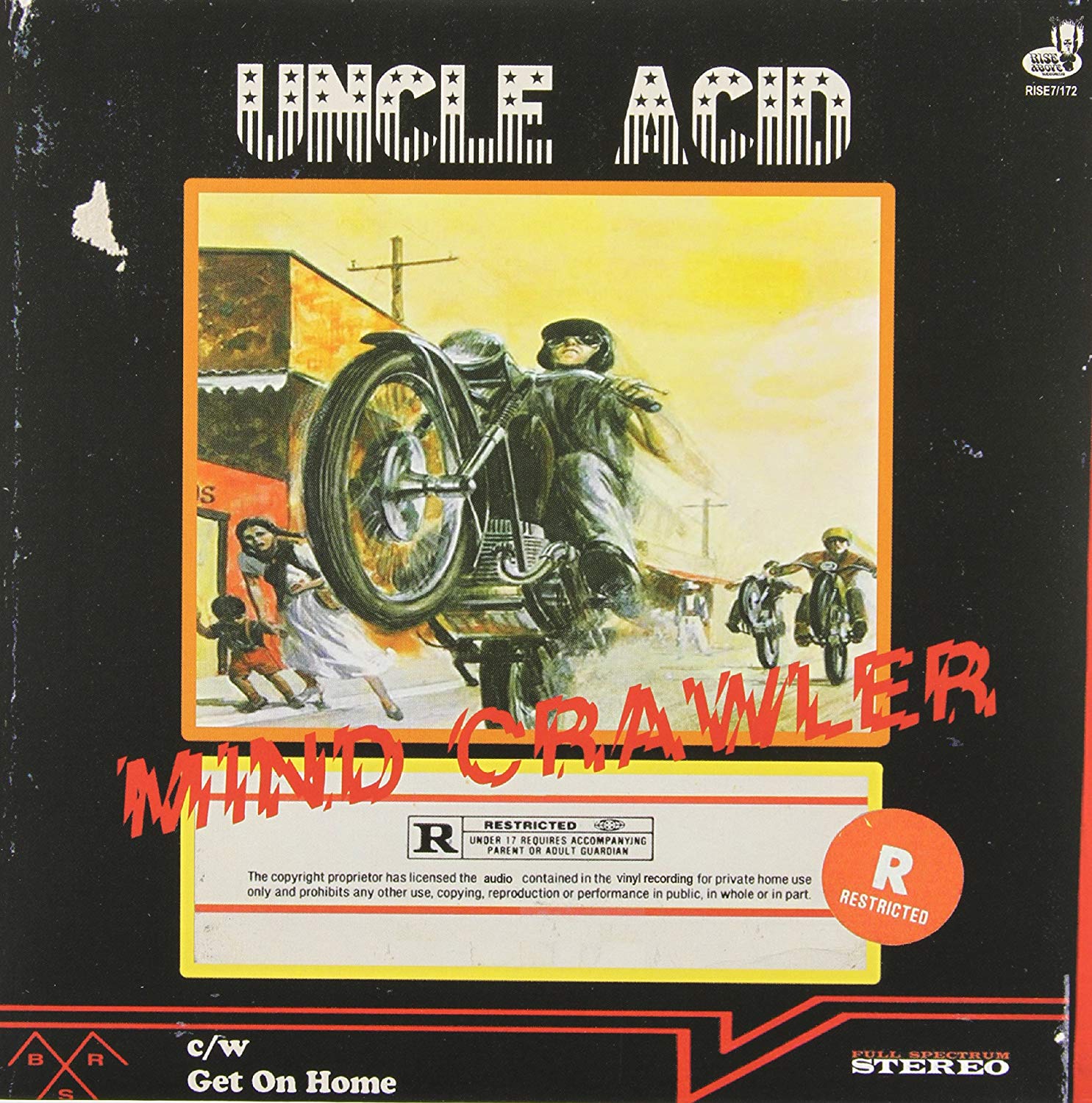 Uncle Acid & The Deadbeats "Mind Crawler" 7" Vinyl