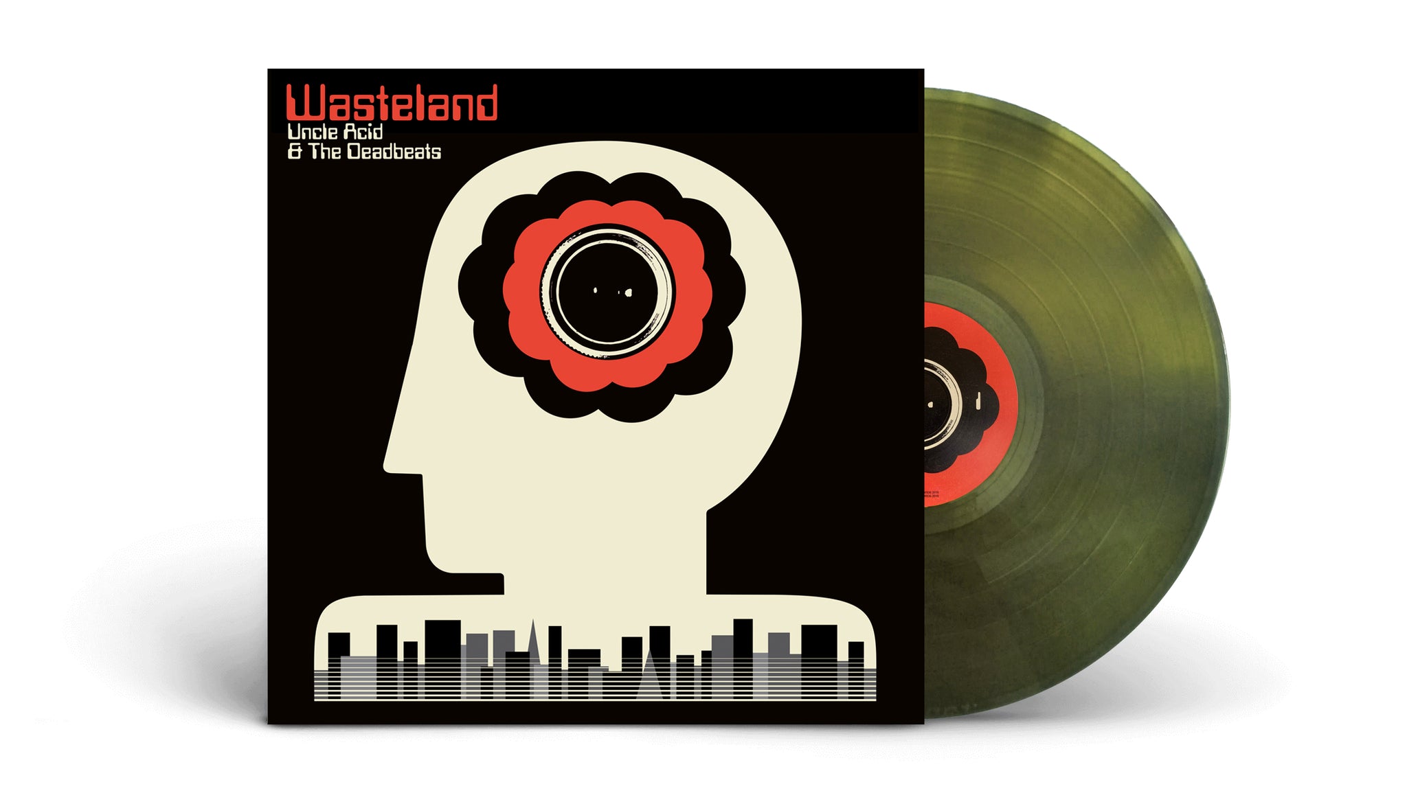 Uncle Acid & The Deadbeats "Wasteland" Swamp Green Vinyl