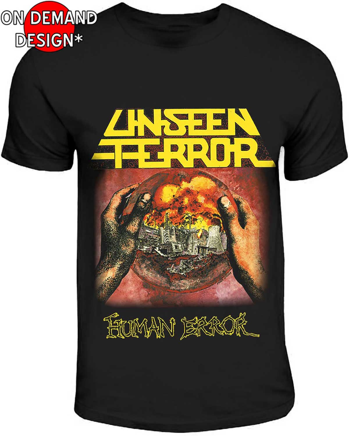 洋楽 UNSEEN TERROR HUMAN ERROR LP MOSH 4 Die or D.I.Y.?: Unseen Terror ‎– 