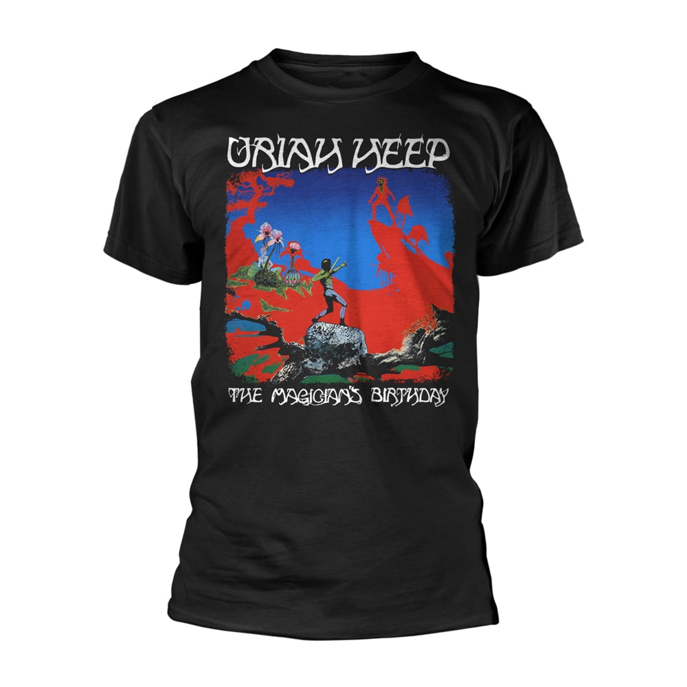 Uriah Heep "The Magician's Birthday" Black T shirt