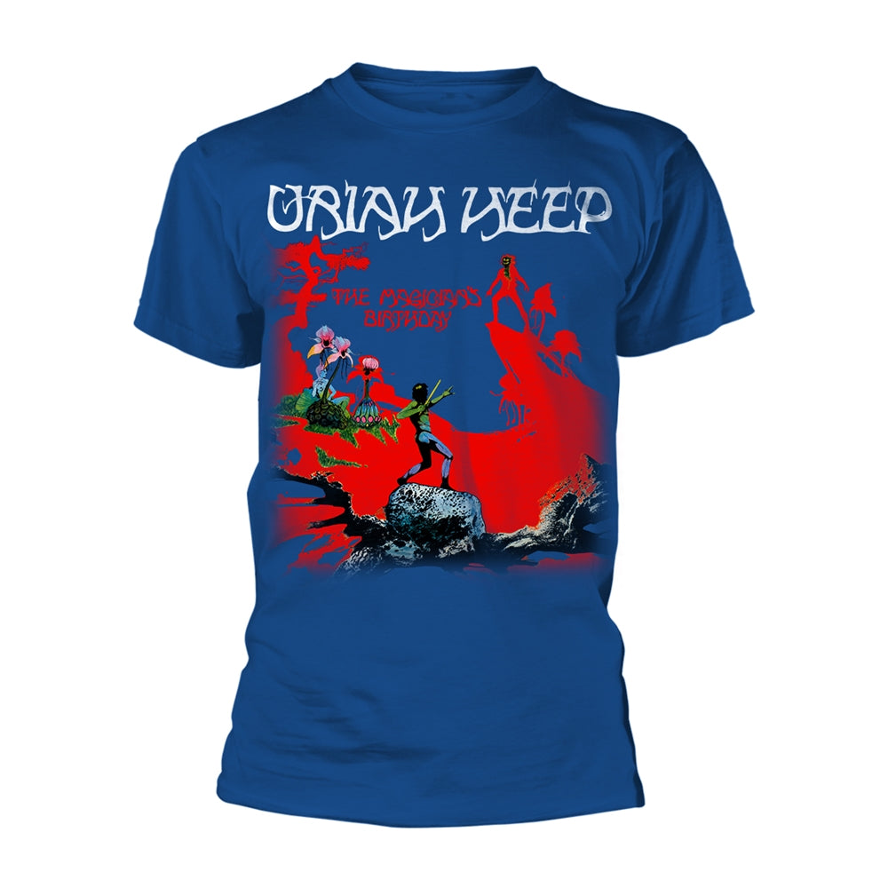 Uriah Heep "The Magician's Birthday" Blue T shirt